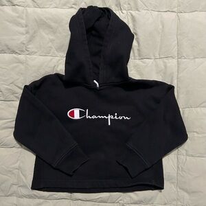 Champion Kids Black Hoodie SZ 4